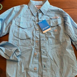 Columbia boys fishing shirt